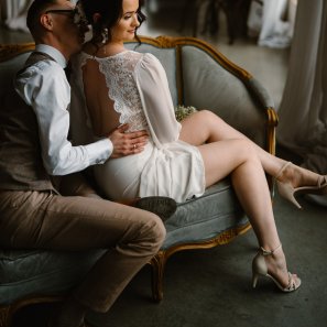 romantyczna sesja plenerowa